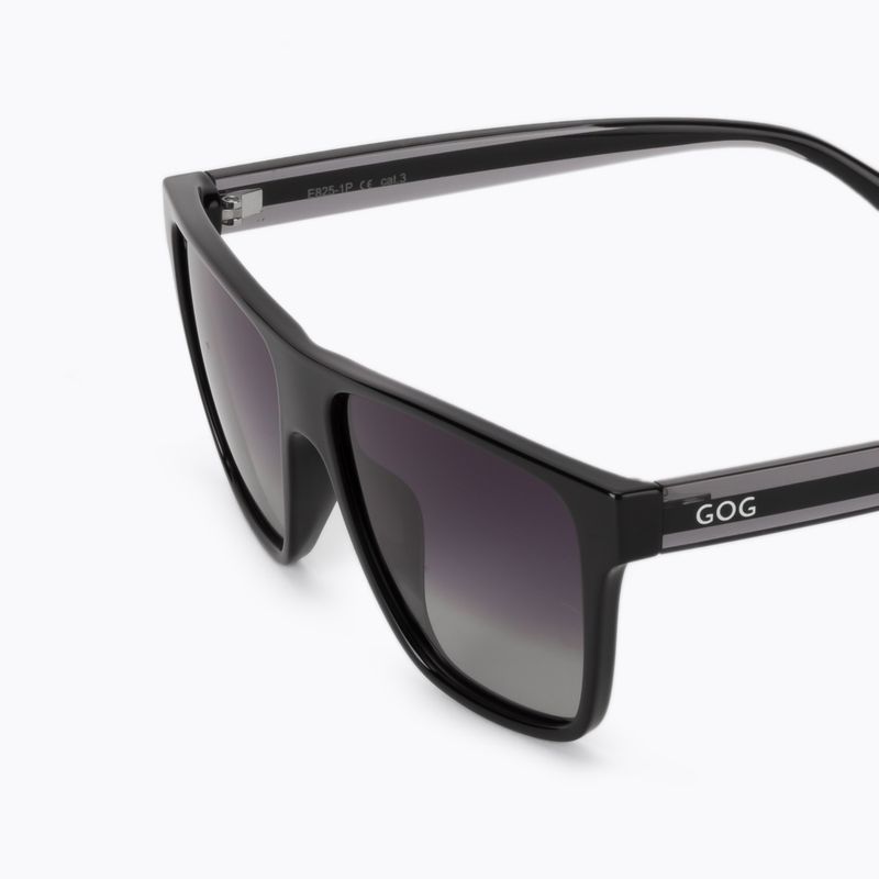 Occhiali da sole GOG Nolino nero/grigio cristallino/fumo sfumato 5