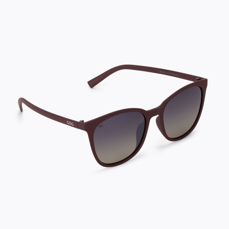 Occhiali da sole GOG Lao matt maroon/gradient smoke da donna