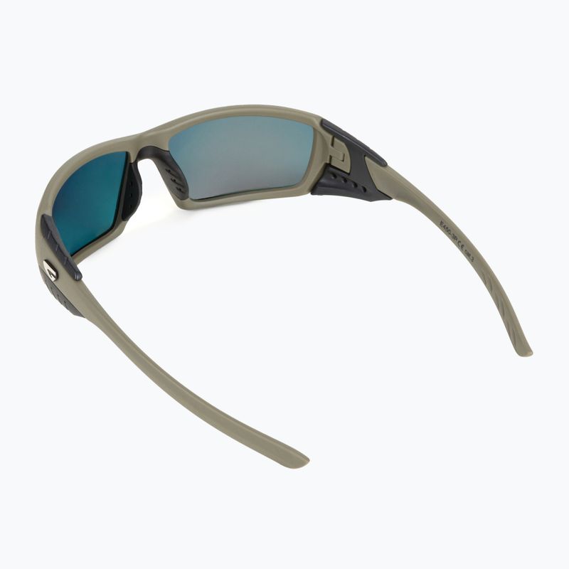 Occhiali da sole GOG Breeze verde opaco/nero/rosso policromatico 2