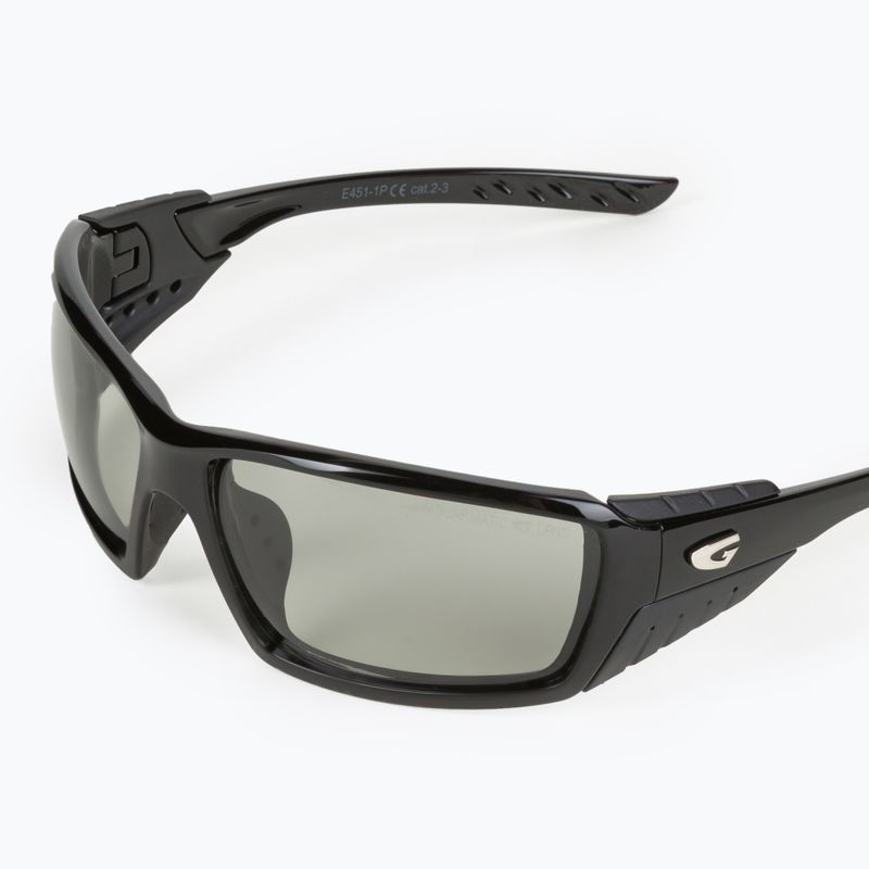 Occhiali da sole GOG Breeze T in policarbonato nero/fumo 5