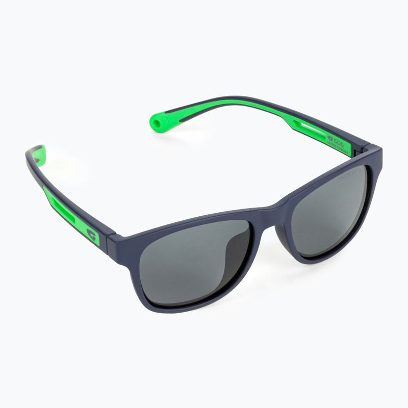 Occhiali da sole per bambini GOG Alfie matt blu navy/verde/fumo
