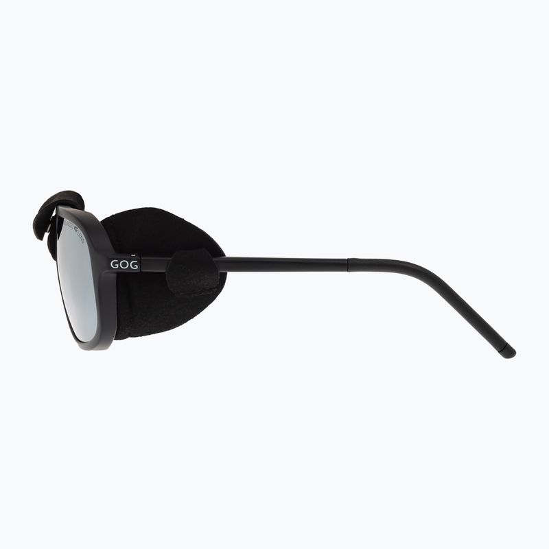 Occhiali da sole GOG Everest nero opaco/argento a specchio 5