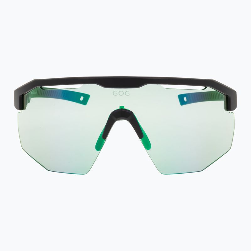 Occhiali da sole GOG Argo C nero opaco/verde policromatico 6