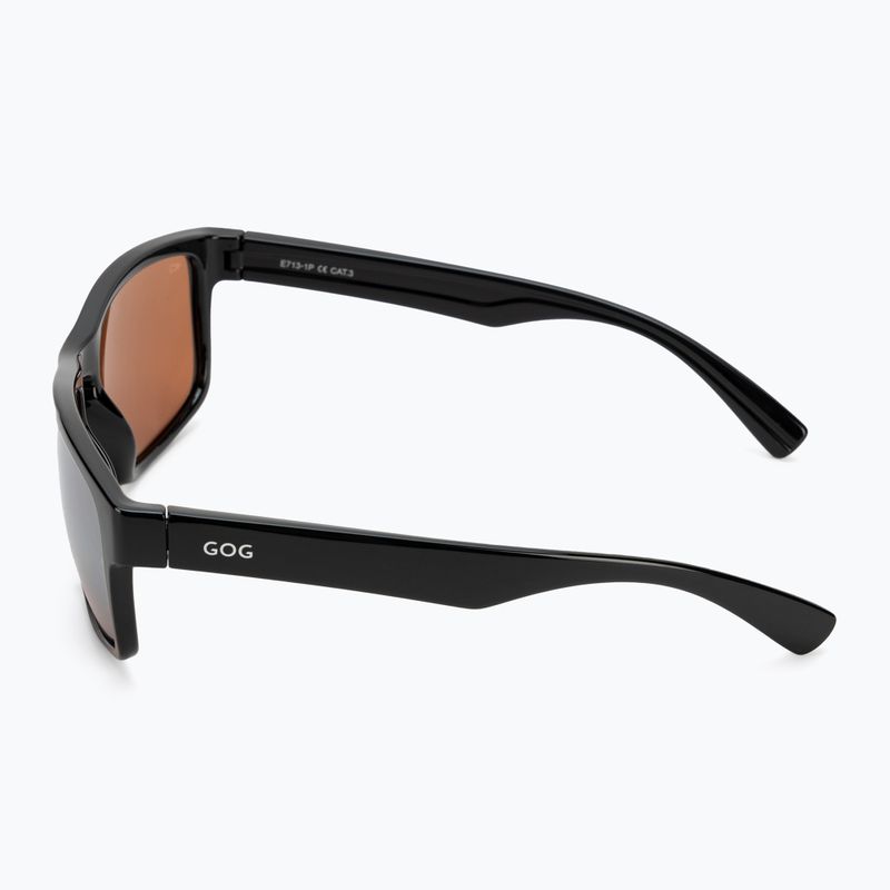 Occhiali da sole GOG Logan nero/argento a specchio 4