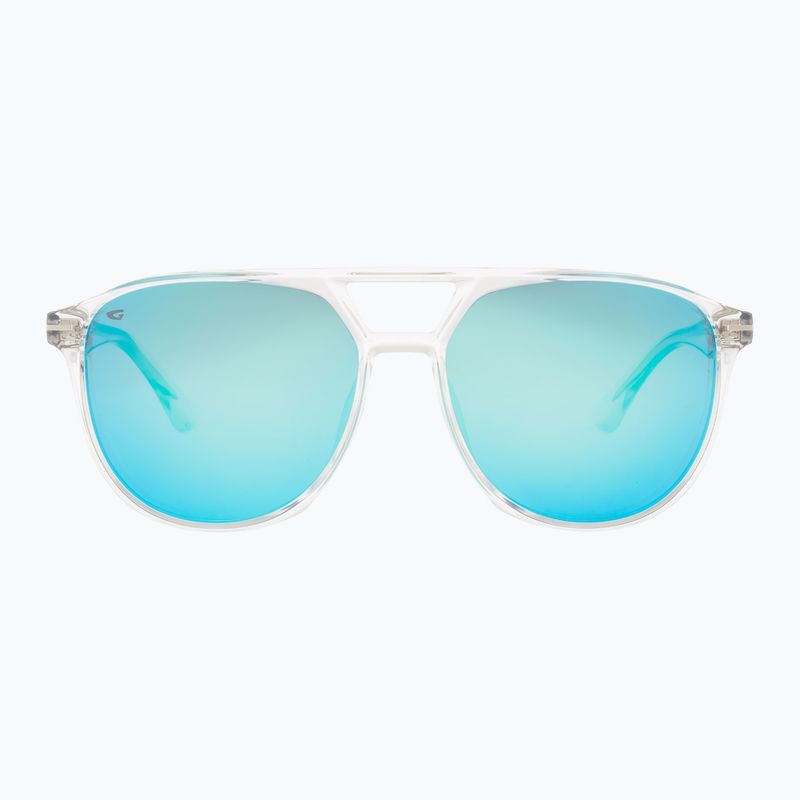Occhiali da sole GOG Harper cristal chiaro/policromatico bianco-blu 2