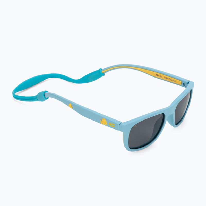 Occhiali da sole per bambini GOG Alice blu/giallo/fumo opaco 5