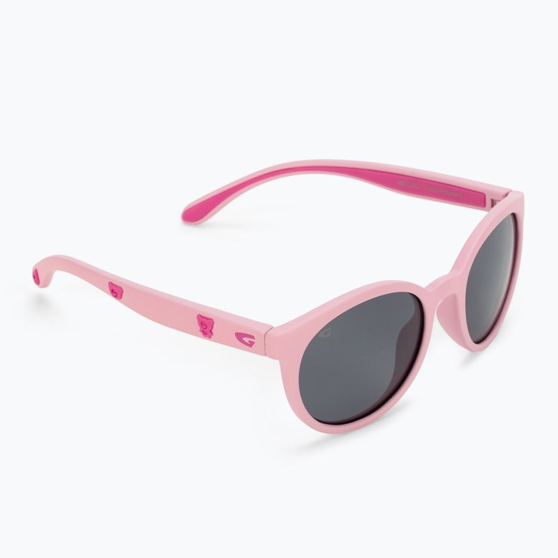 Occhiali da sole per bambini GOG Margo rosa opaco/fumo
