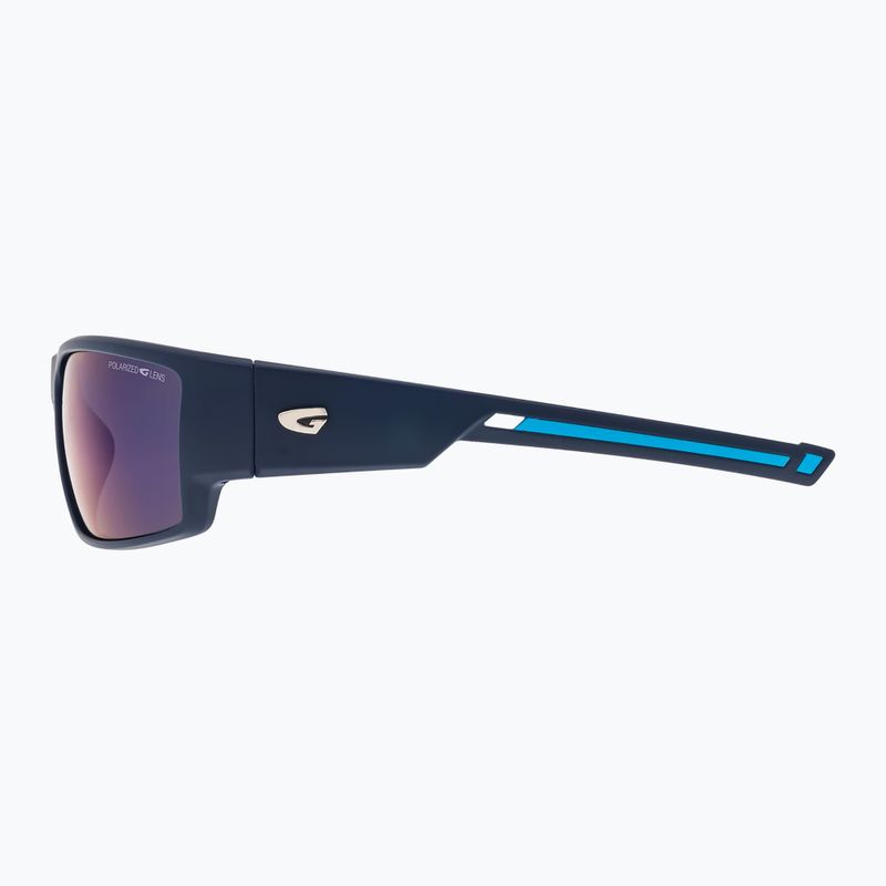 Occhiali da sole GOG Fen opachi blu navy/blu/blu a specchio 4