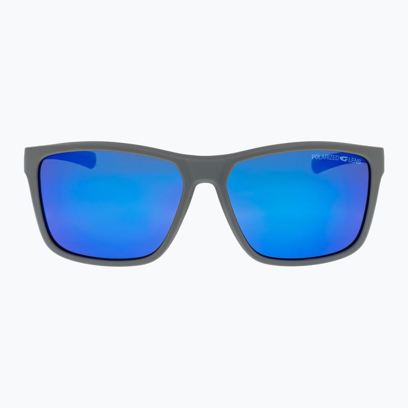 Occhiali da sole GOG Levante grigio opaco/rosso/policromatico bianco-blu 3