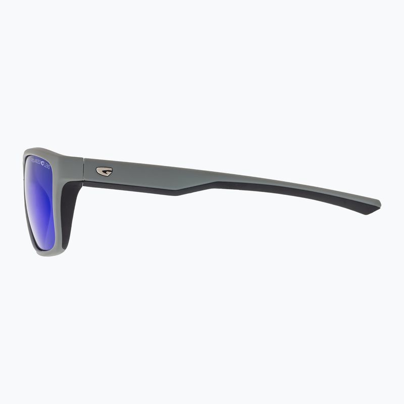 Occhiali da sole GOG Levante grigio opaco/rosso/policromatico bianco-blu 4
