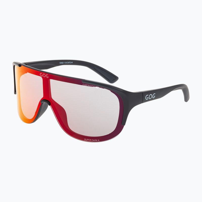 Occhiali da sole GOG Tatra nero opaco/rosso policromatico 4