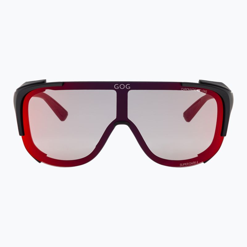 Occhiali da sole GOG Tatra nero opaco/rosso policromatico 5