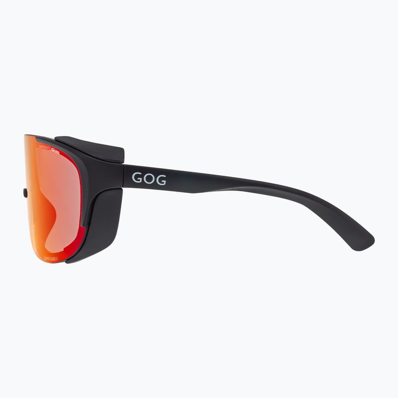 Occhiali da sole GOG Tatra nero opaco/rosso policromatico 6