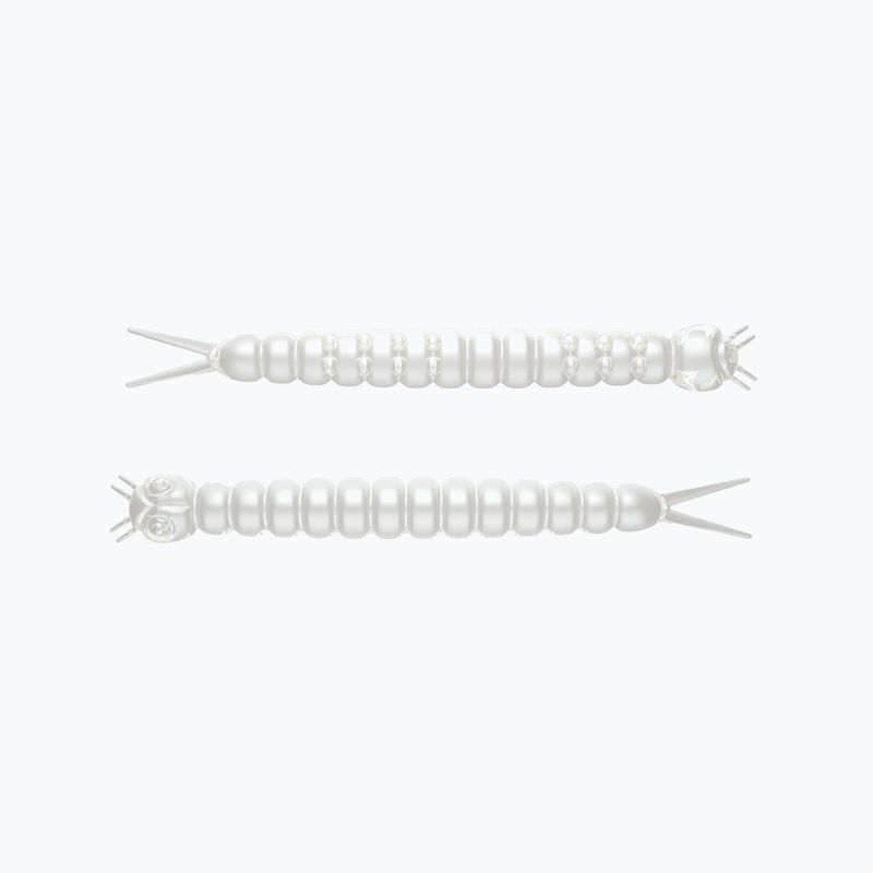 Libra Lures Slight Worm Krill gomma esca 15 pezzi argento perla