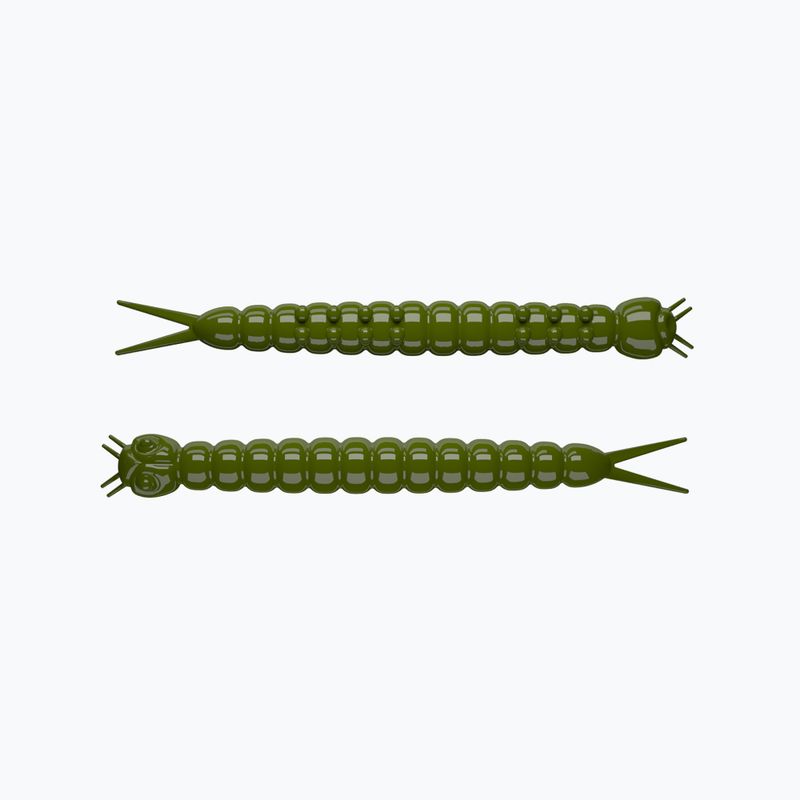 Libra Lures Slight Worm Krill rubber bait 15 olive.