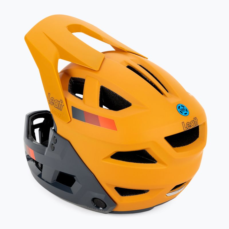 Casco da bici Leatt MTB Enduro 2.0 V23 in pelle scamosciata 4