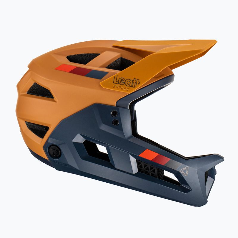 Casco da bici Leatt MTB Enduro 2.0 V23 in pelle scamosciata 7