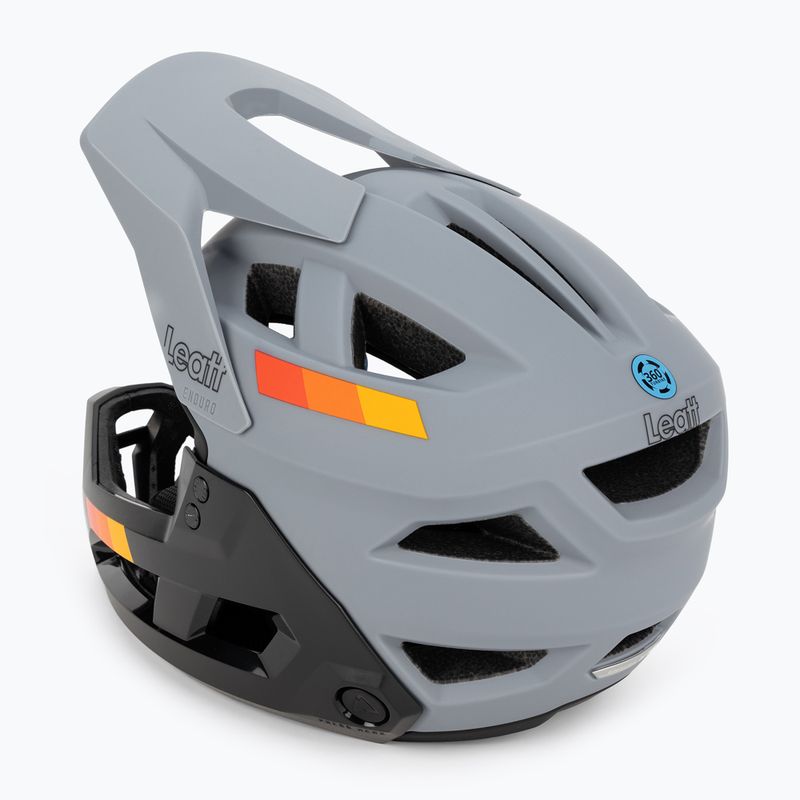 Casco da bici per bambini Leatt MTB Enduro 2.0 V23 Jr in titanio 4