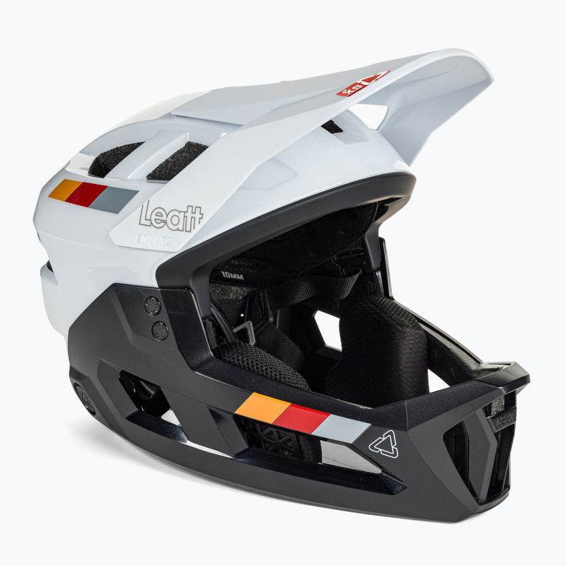 Casco da bici Leatt MTB Enduro 2.0 per bambini V23 Jr bianco