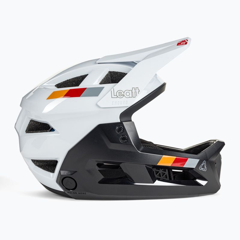 Casco da bici Leatt MTB Enduro 2.0 per bambini V23 Jr bianco 3
