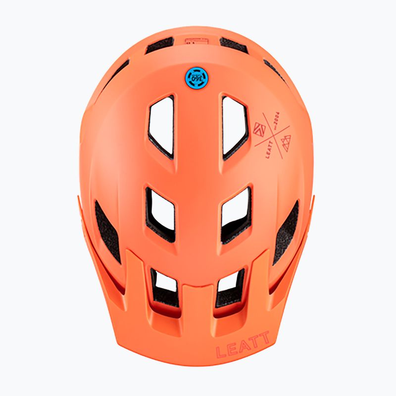 Casco da bici Leatt MTB AllMtn 1.0 V23 peach 10