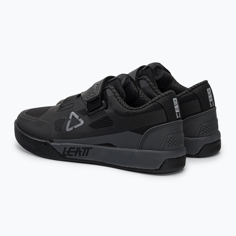 Scarpe da ciclismo MTB da uomo Leatt 5.0 Clip stealth 3