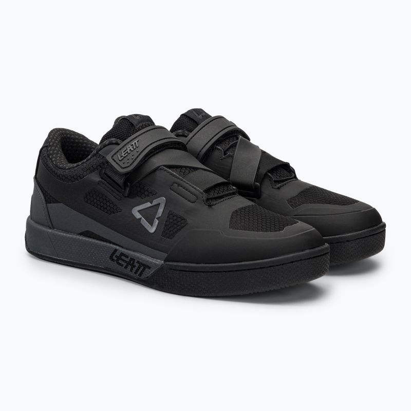 Scarpe da ciclismo MTB da uomo Leatt 5.0 Clip stealth 4