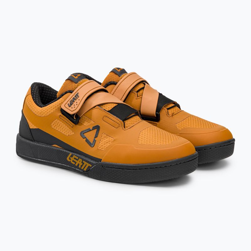 Scarpe da ciclismo MTB da uomo Leatt 5.0 Clip in pelle scamosciata 4