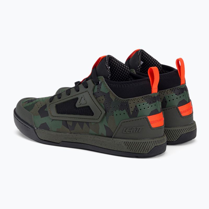 Scarpe da ciclismo da uomo Leatt 3.0 Flat camo platform 3