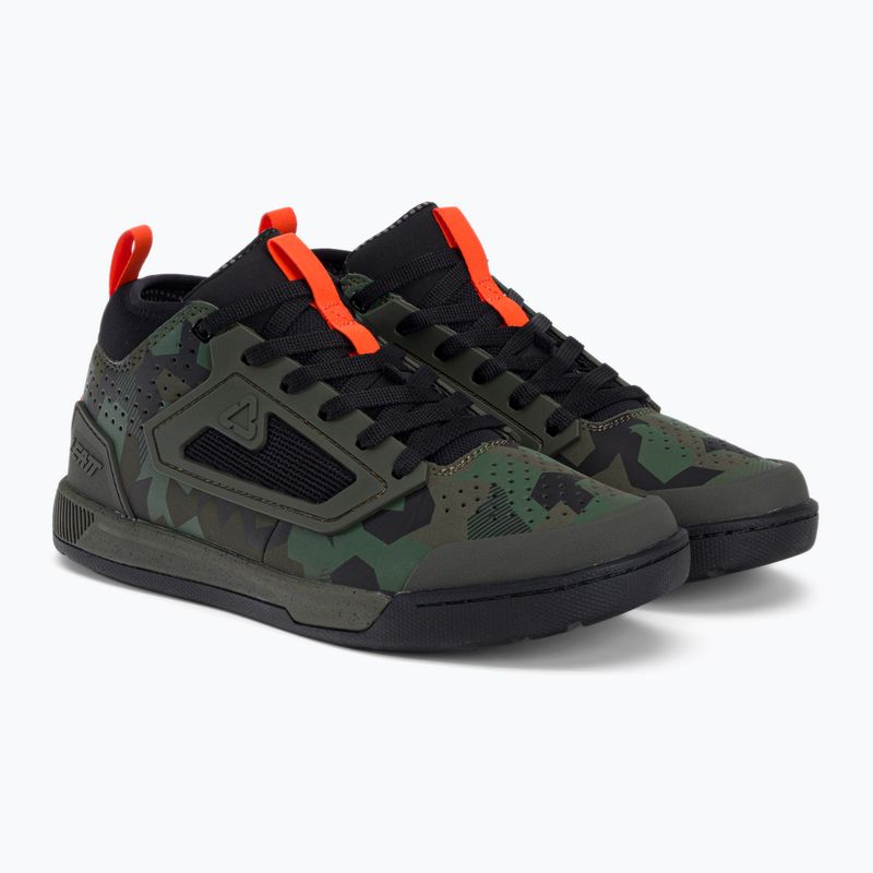 Scarpe da ciclismo da uomo Leatt 3.0 Flat camo platform 4