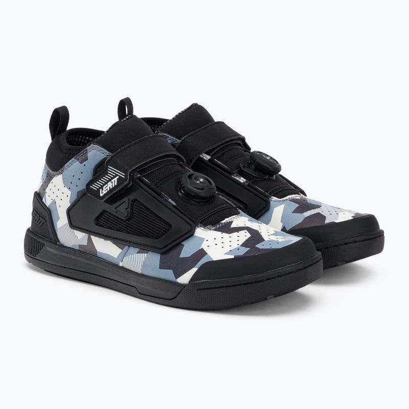 Scarpe da ciclismo con piattaforma Leatt 3.0 Flat Pro camo da uomo 4