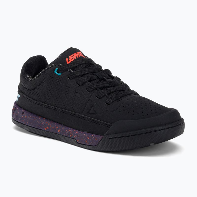 Scarpe da ciclismo con piattaforma da donna Leatt 2.0 Flat nero