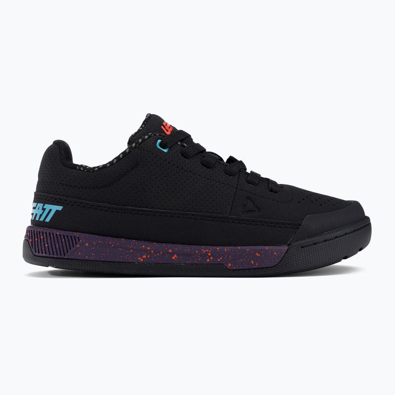 Scarpe da ciclismo con piattaforma da donna Leatt 2.0 Flat nero 2