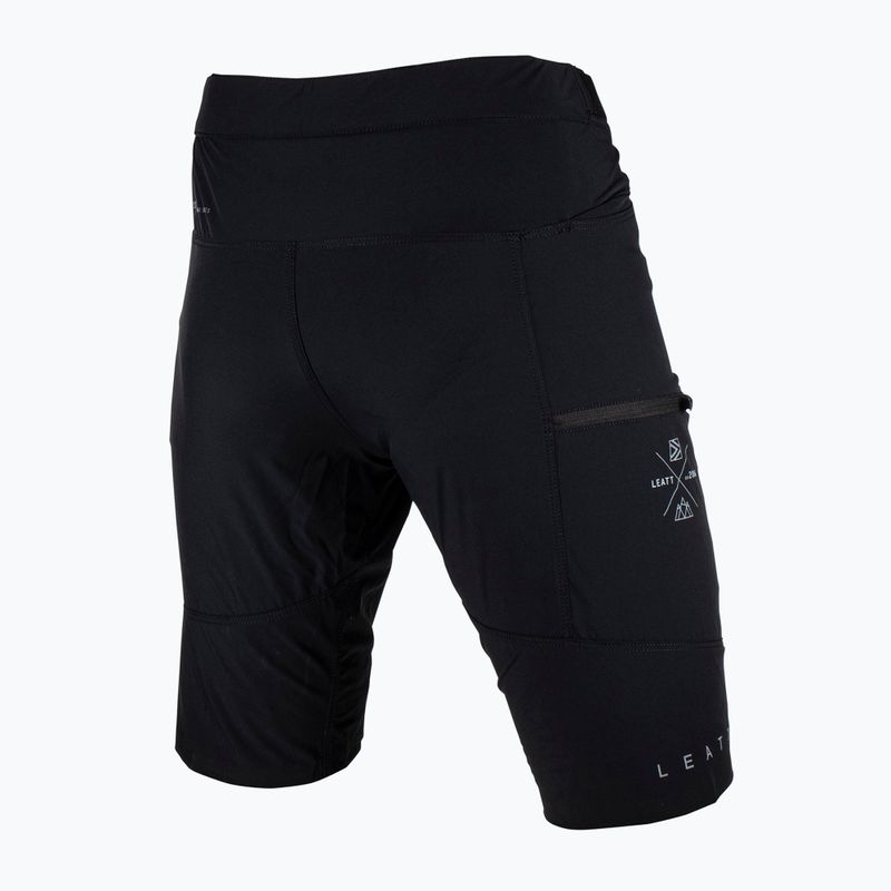 Pantaloncini da ciclismo Leatt MTB Trail 2.0 da uomo, nero 3