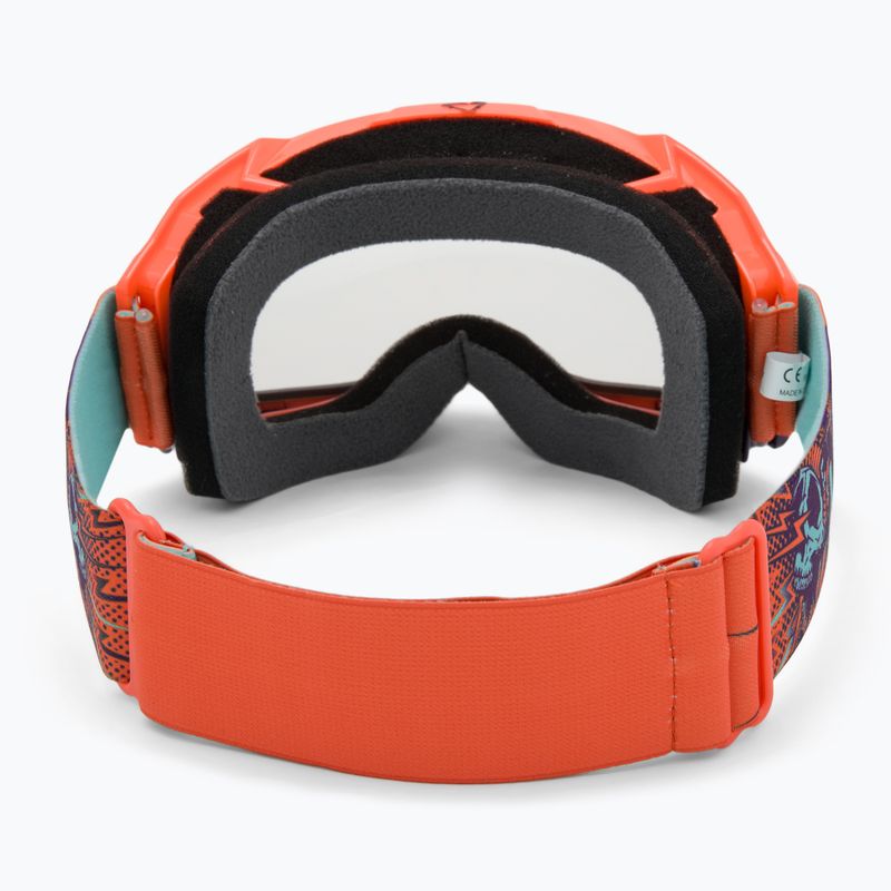 Occhiali da ciclismo Leatt Velocity 4.5 arancio/chiaro 3