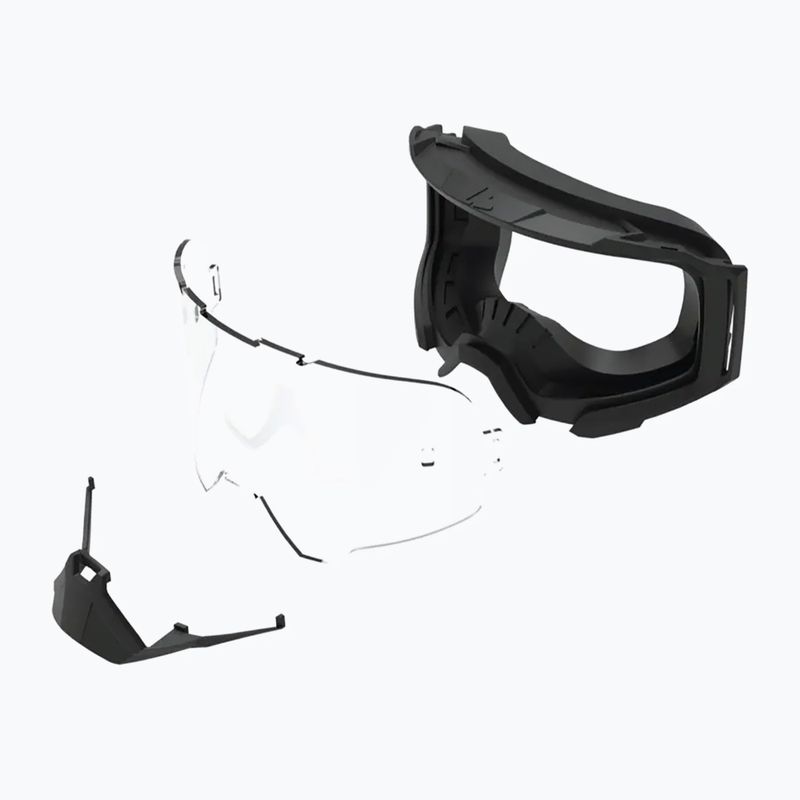 Occhiali da ciclismo Leatt Velocity 4.5 rosso/grigio chiaro 3