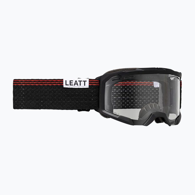 Occhiali da ciclismo Leatt Velocity 4.0 MTB X-Flow nero/chiaro