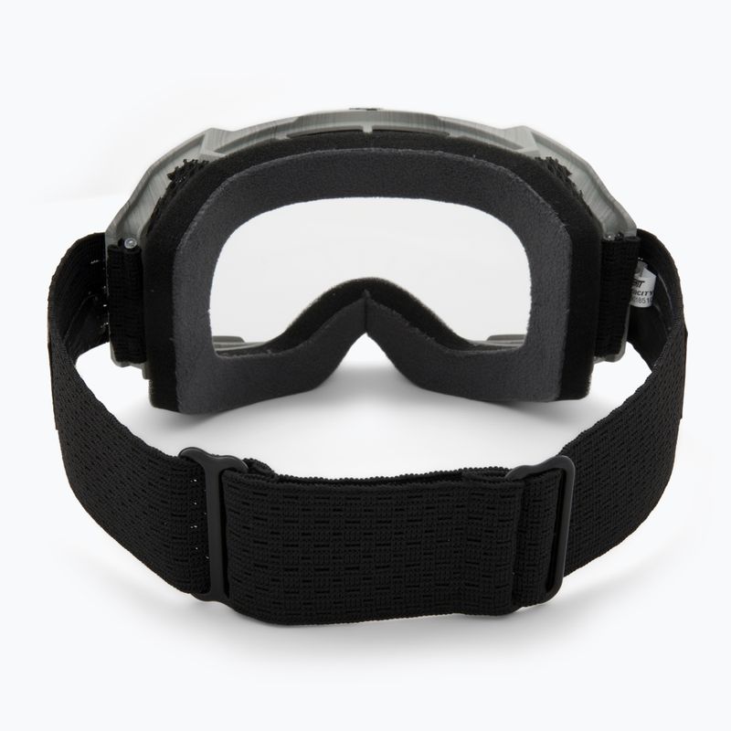 Occhiali da ciclismo MTB Leatt Velocity 4.0 spazzolato/chiaro 3