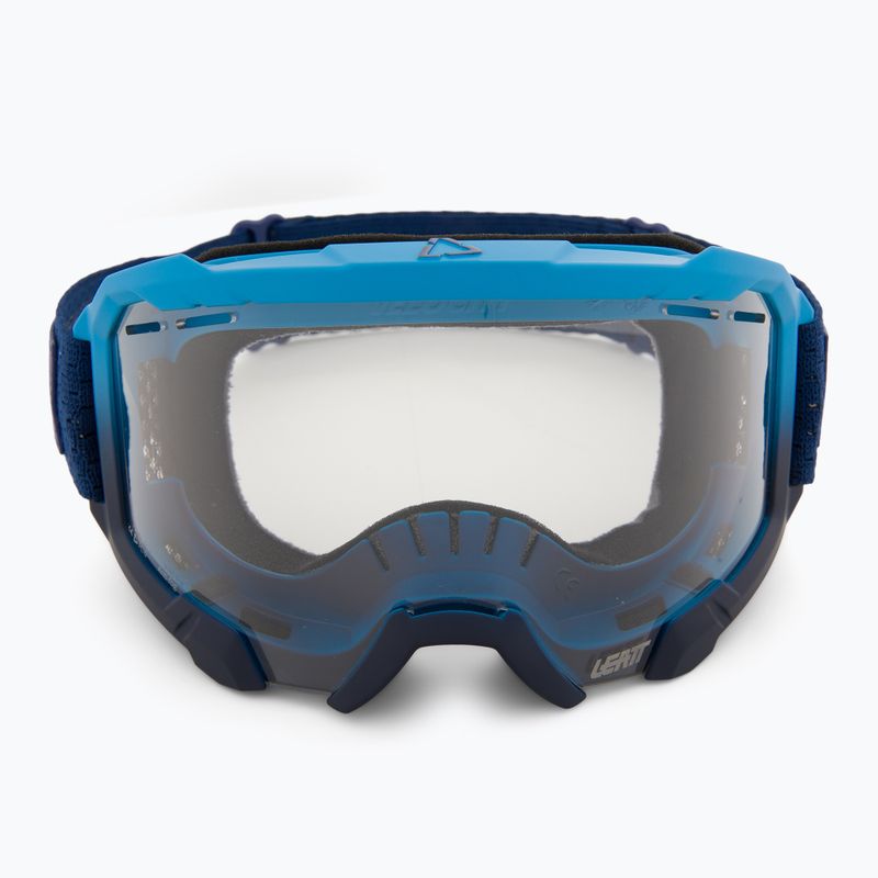 Occhiali da ciclismo MTB Leatt Velocity 4.0 ciano/chiaro 2
