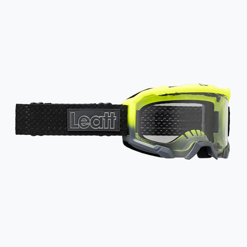 Leatt Velocity 4.0 Occhiali MTB lime/clear