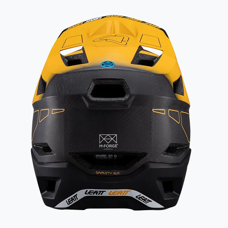 Casco MTB Leatt Gravity 6.0 Carbon V24 oro 4