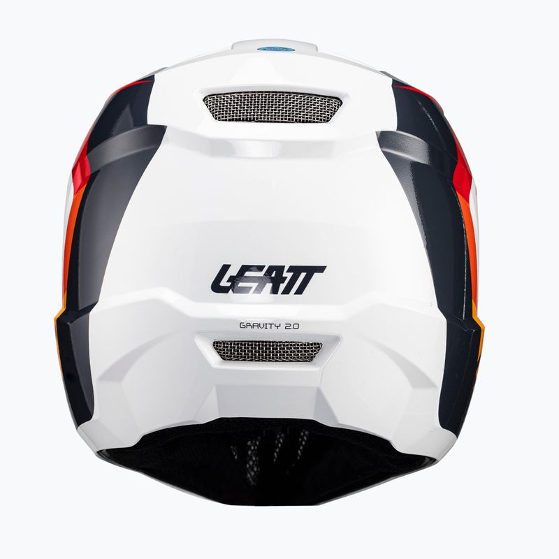 Casco MTB Leatt Gravity 2.0 V24 bianco/rosso 6
