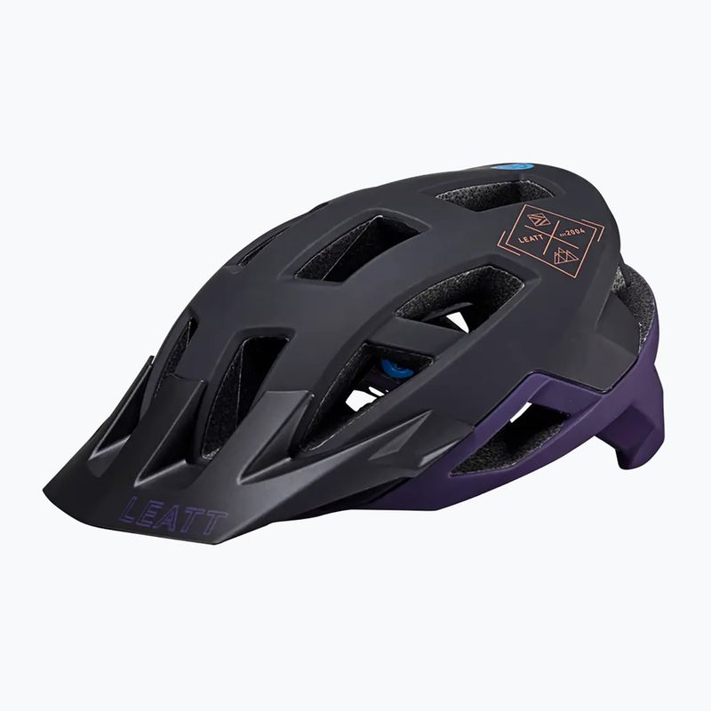 Casco da bici Leatt MTB Trail 2.0 V24 in velluto 2