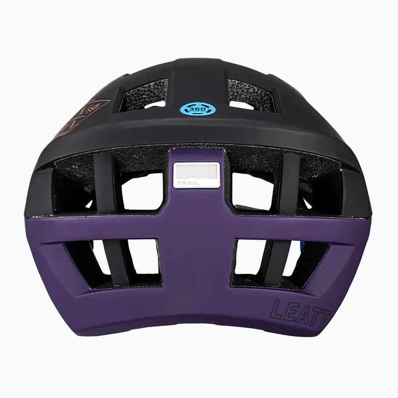 Casco da bici Leatt MTB Trail 2.0 V24 in velluto 5
