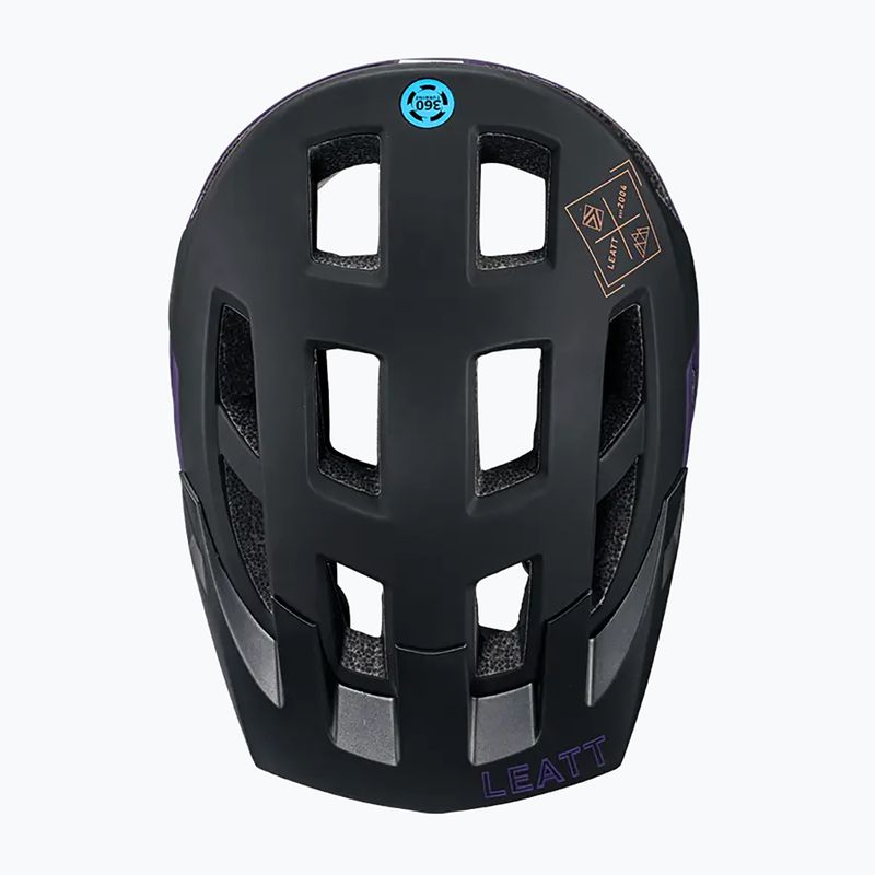 Casco da bici Leatt MTB Trail 2.0 V24 in velluto 6