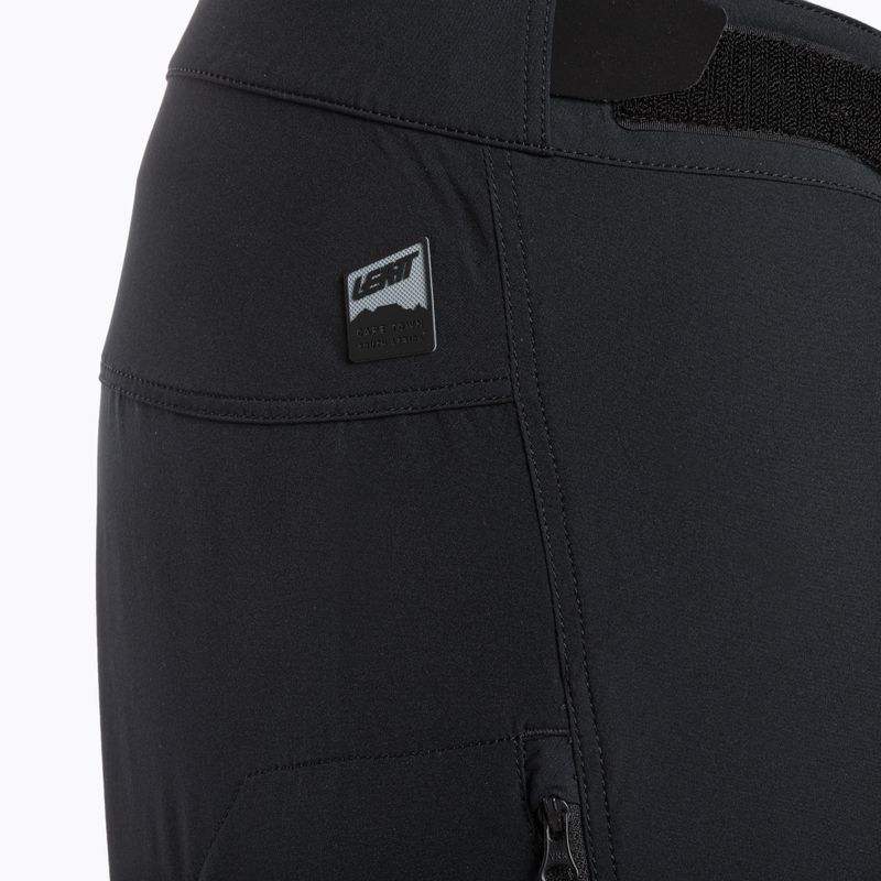 Pantaloncini da ciclismo Leatt MTB Trail 1.0 da uomo, nero 4