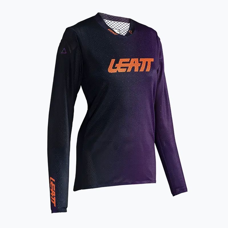 Leatt MTB Gravity 4.0 ciclismo donna manica lunga viola 4