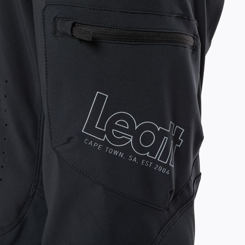Pantaloni da ciclismo per bambini Leatt MTB Enduro 3.0 Jr nero 3