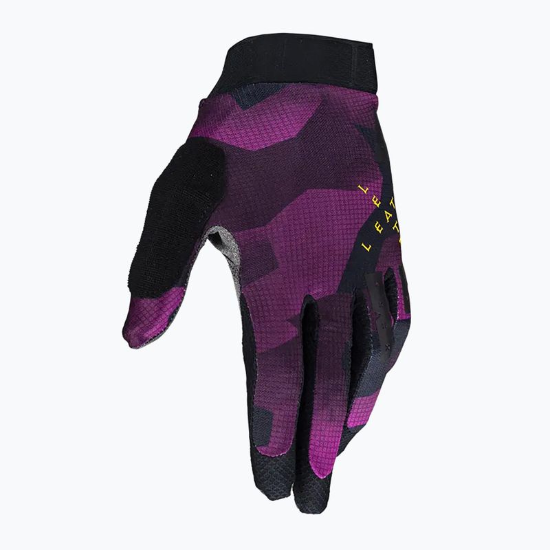 Guanti da ciclismo Leatt MTB 1.0 GripR da uomo, viola 2
