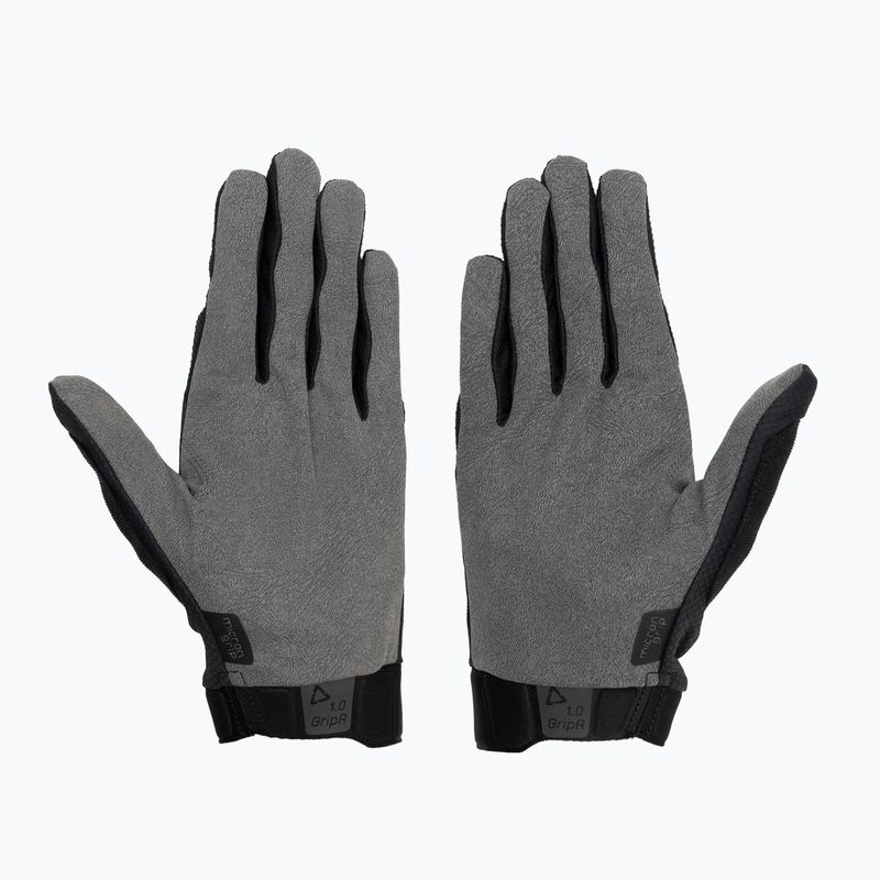 Guanti da ciclismo da uomo Leatt MTB 1.0 GripR stealth 3